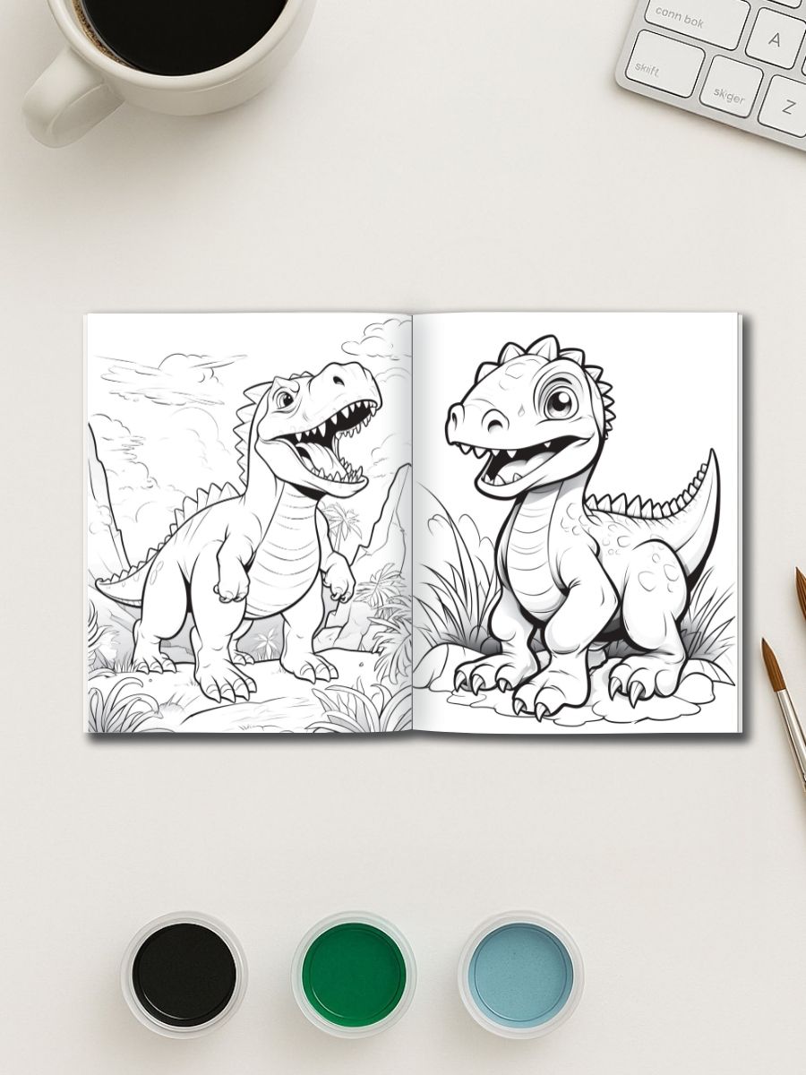 Dino & Dragon Quest – 100 Adventure Pages for Kids - Image 3